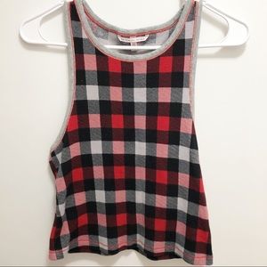 Victoria’s Secret Red Plaid Tank Top | Size Medium